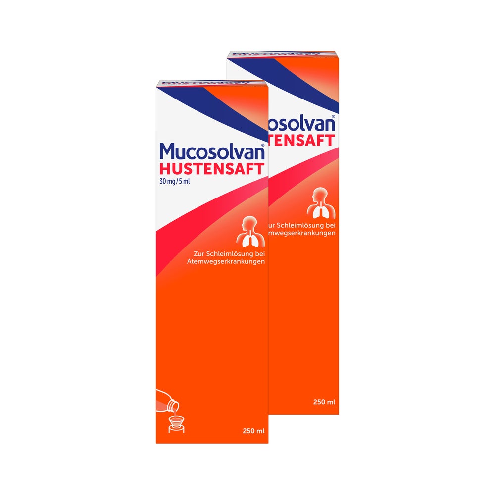 Mucosolvan Hustensaft 2X250 ml