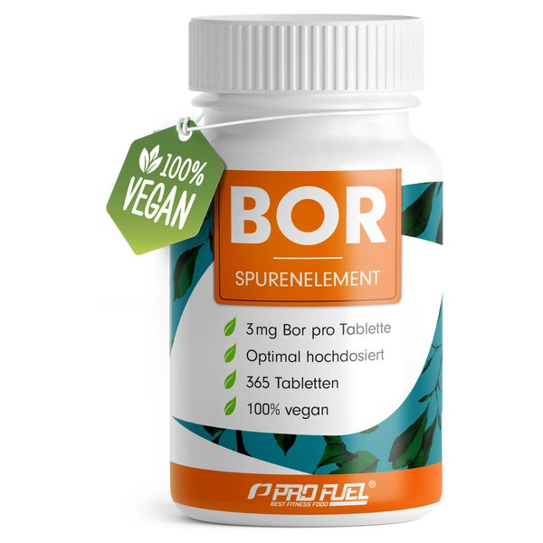ProFuel - Bor Tabletten 365x 3mg Borax Natrium-Borat 365 St
