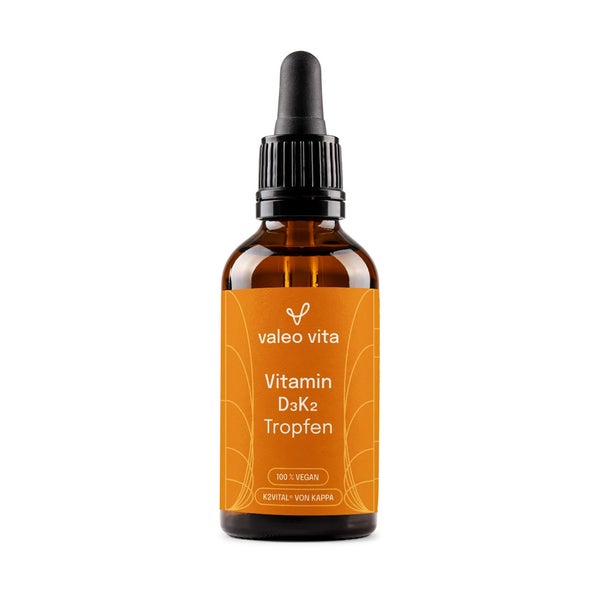 Valeo Vita® Vitamin D3 + K2 Tropfen mit K2VITAL® 50 ml
