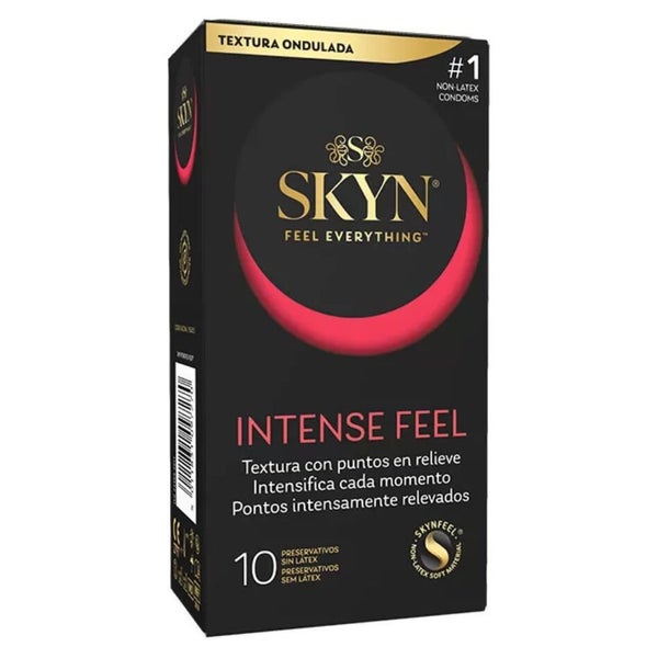 Skyn - Kondome - Intensiv mit Rippen 10 St