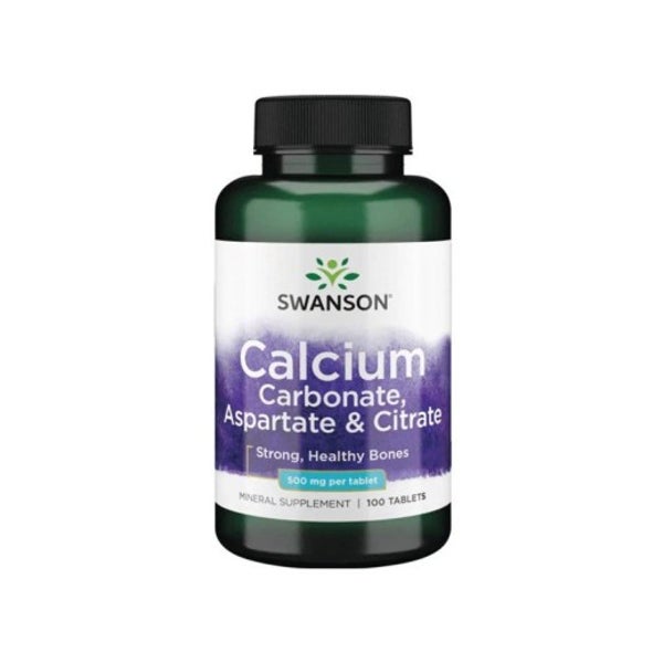 Calciumcarbonat, Aspartat und Citrat 500 mg, Tabletten 100 St