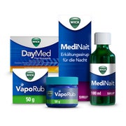 WICK MediNait + Vaporub + DayMed 1 Set