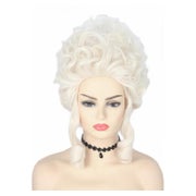 Perücke Beehive Bienenstock Damen Vintage Barock Locken Blon 1 St