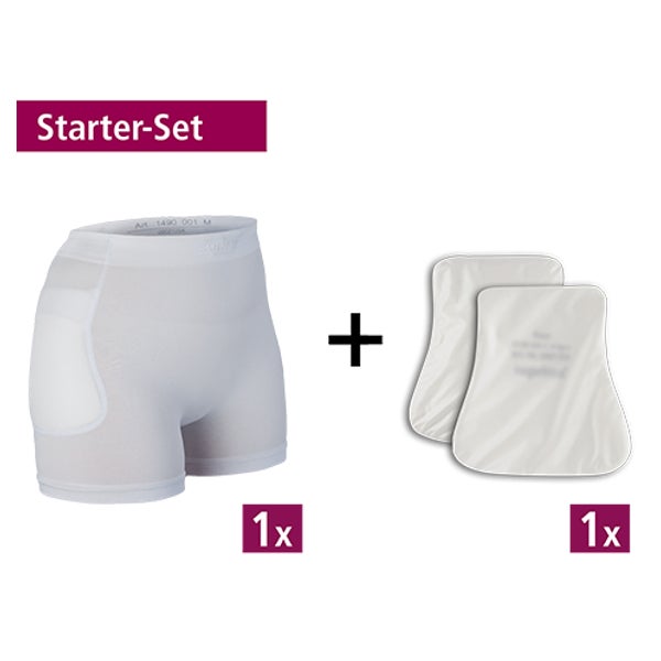 Hüftschutz Starter SetB 1x Slip1490 + 1x 2008 Gr. XL 1 St