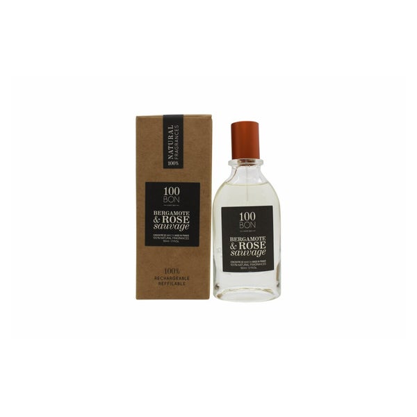 100BON Bergamote & Rose Sauvage Refillable EDP Concentrate 50ml Spray 0,05 l
