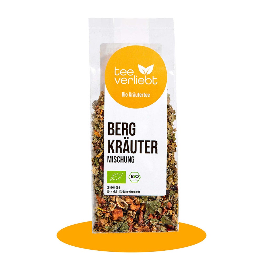teeverliebt - Bergkräuter Bio loser Kräutertee | 50g 50 g