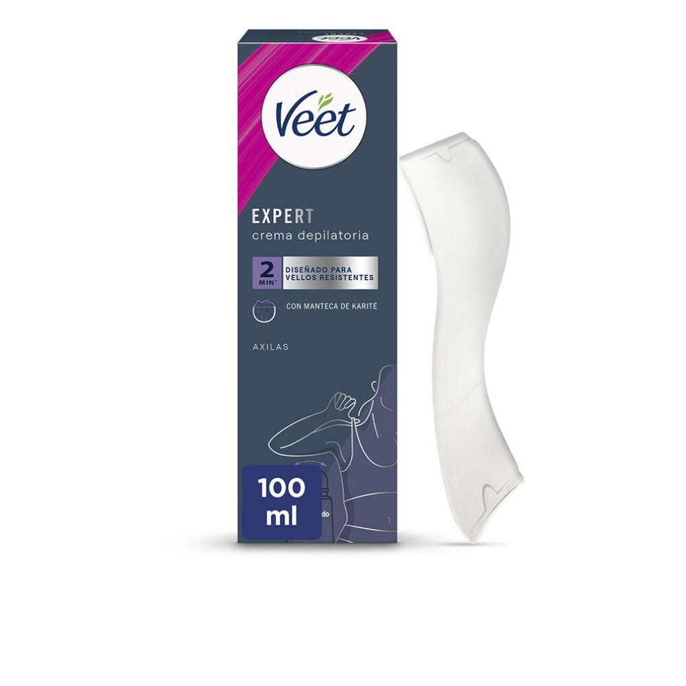 Veet Bikini y Axilas Crema Depilatoria Zonas Sensibles Roll-On 100ml 0,1 l