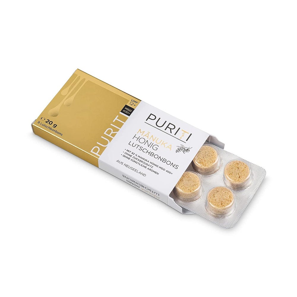 PURITI Manuka Honig Lutschbonbons MGO 400+ 20 g
