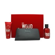 Dsquared² Red Wood Eau de Toilette 100ml + Shower Gel 100ml + Tasche 0,2 l