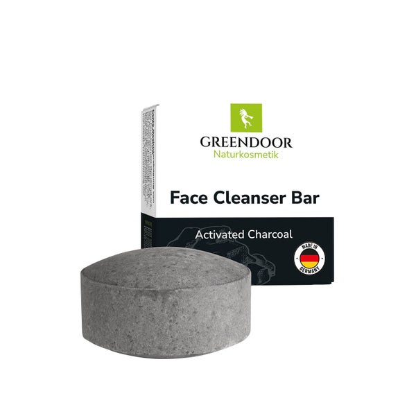 GREENDOOR Face Cleanser Bar  Activated Charcoal 57 g
