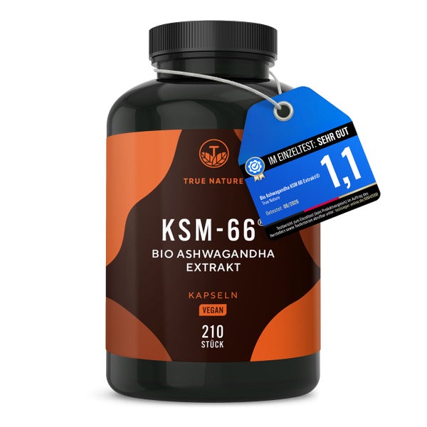 Testsieger Bio Ashwagandha KSM-66 210 St