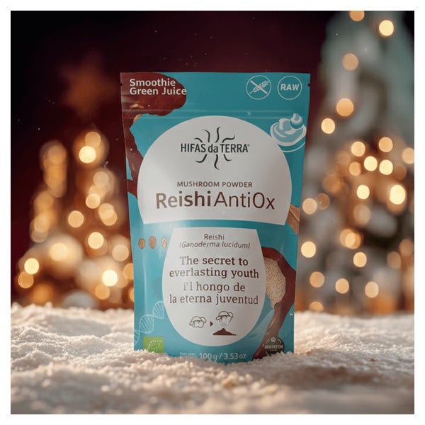Reishi Antiox 100% Bio-Reishi-Pulver 100 g