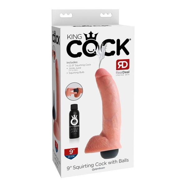King Cock - KC 9 Squirting Cock with Ball