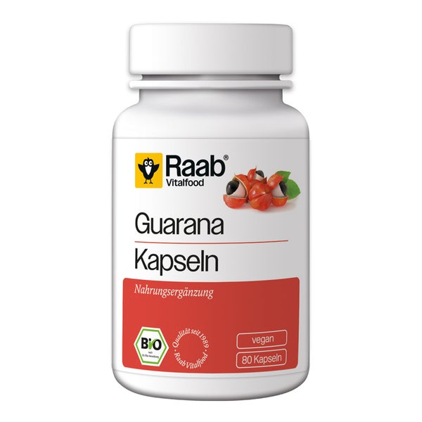 Guarana Kapseln Bio 80 St