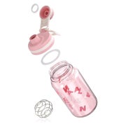 Protein Shaker 800ml Fitness Eiweiß Shaker Rosa BPA-frei 1 St