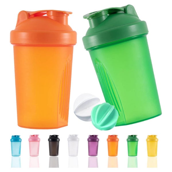 OOTD Protein Shaker Flasche 400 ml BPA Frei Fitness Mixer Wh 1 St
