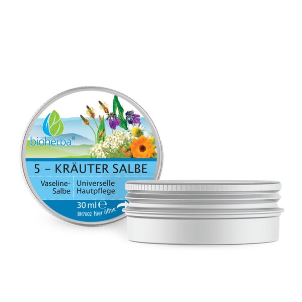 5-krÄuter Salbe Mit Calendula Und Spitzwegerich 30 ml