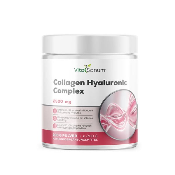 VitaSanum® Collagen Hyaluronic Complex – 2500 mg Tagesportion 200 g