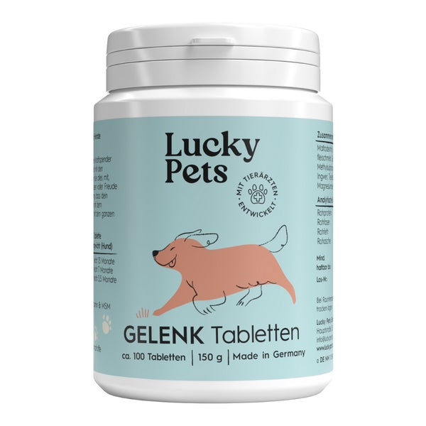 Lucky Pets Gelenktabletten für Hunde 6er Set 100 Stück 600 St