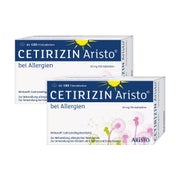 Produktabbildung: Cetirizin Aristo 10 mg Filmtabl Set 2X100 St