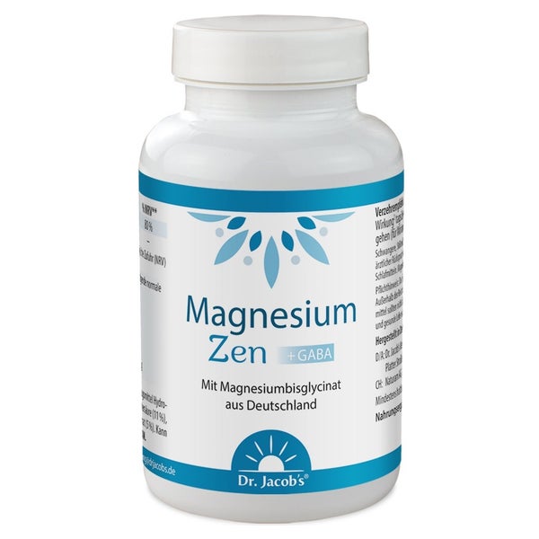 Magnesium Zen+gaba Magnesiumbisglycinat Dr.jacob's 90 St