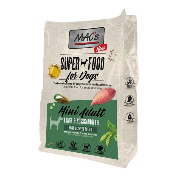 MAC's DOG - Monoprotein Mini Adult Lamm 7 kg