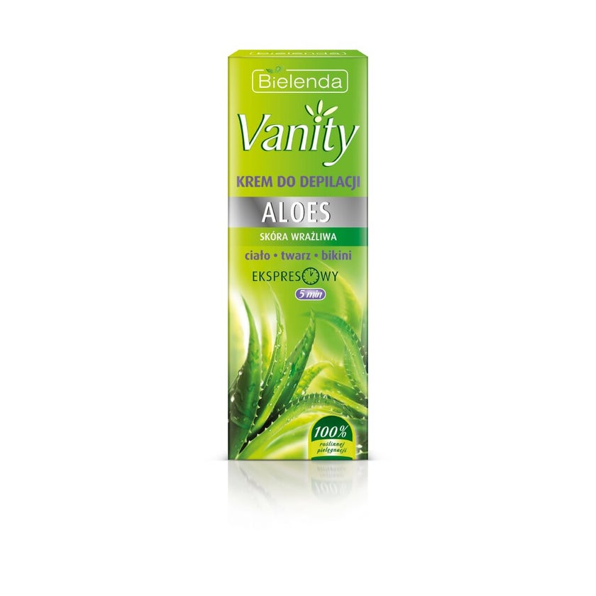 BIELENDA Vanity Aloe Vera Enthaarungscreme fr empfindliche Haut 100ml 0,1  l online kaufen | DocMorris