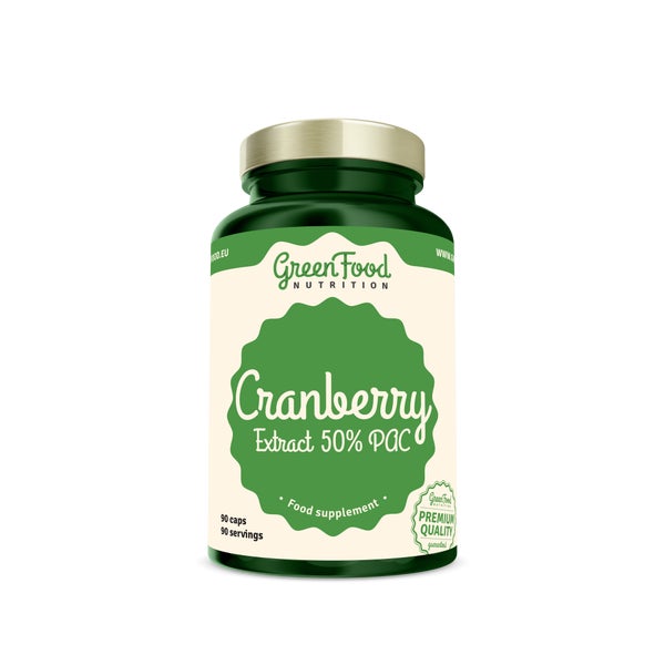 GreenFood Nutrition Cranberry-Extrakt 50 % PAC 90 St