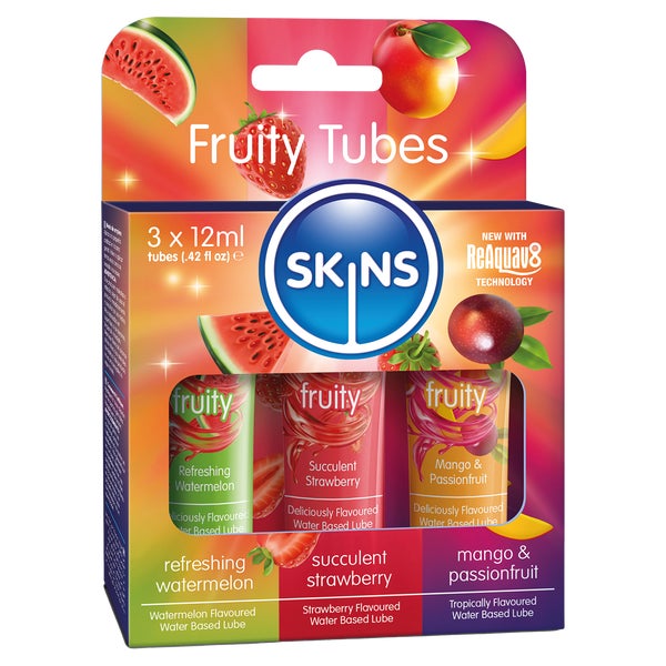 Fruity Tubes Gleitgel Sortiment - Vegan (0.036 l) 36 ml