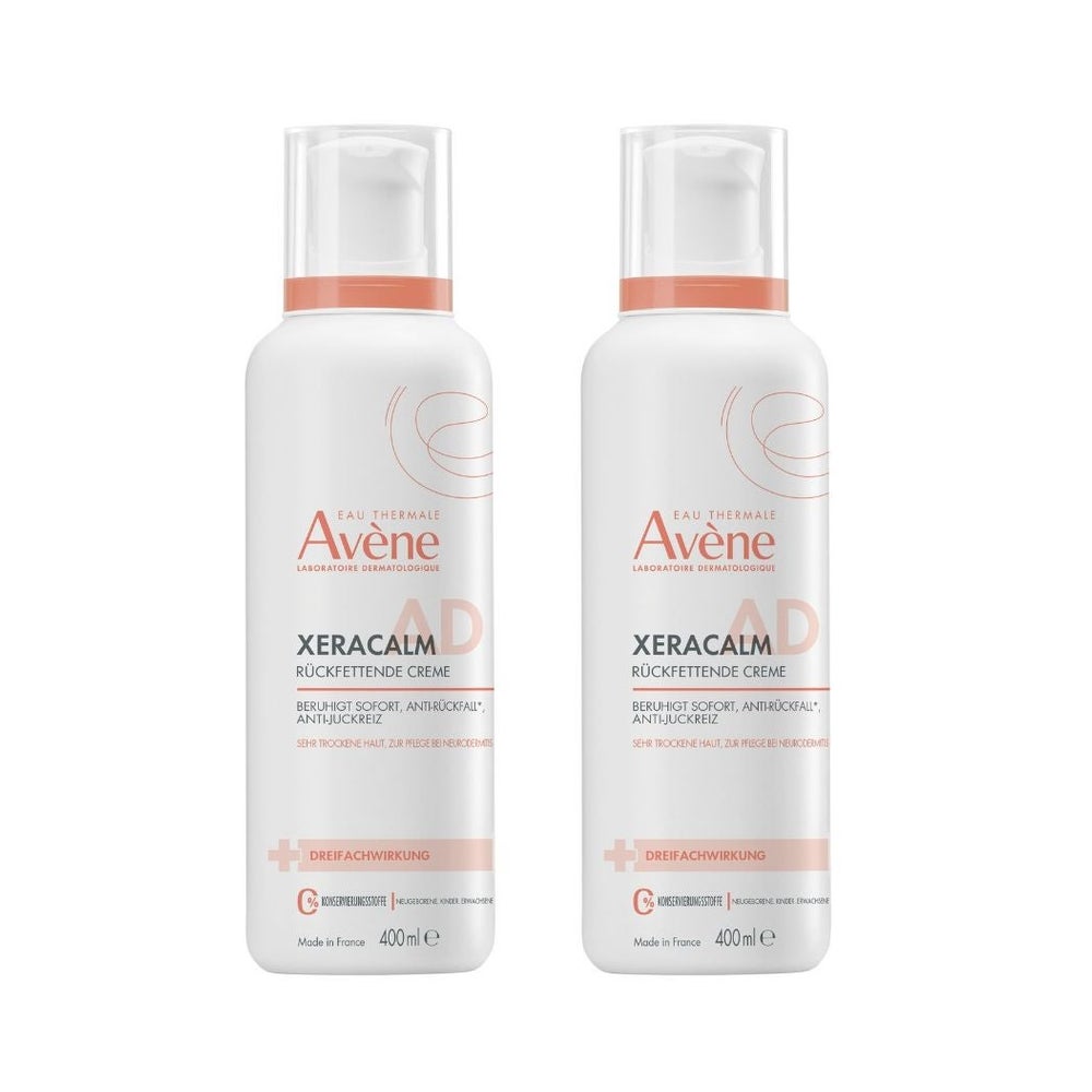 Avène XERACALM A.D Rückfettende Creme Doppelpack 800 ml