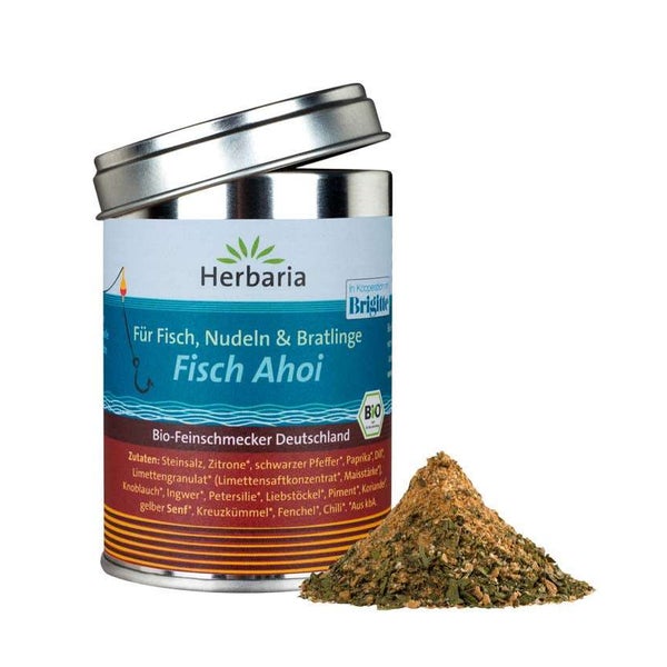 Herbaria Fisch Ahoi Gewürzmischung Bio 85 g