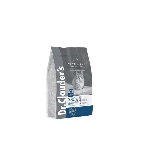 Dr. Clauder´s Cat - High Premium Sterilized Senior/Light 1,6 kg