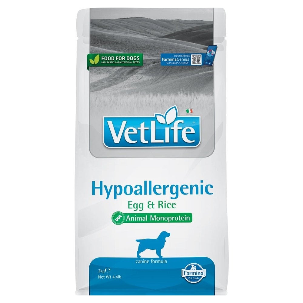 FARMINA Vet Life Hypoallergenic Egg & Rice Hund 2 kg