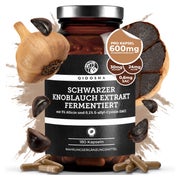 QIDOSHA Schwarzer Knoblauch Extrakt fermentiert 180 St
