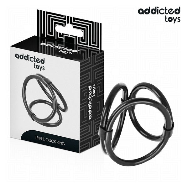 Addicted Toys - Dreifach Penisring 1 St