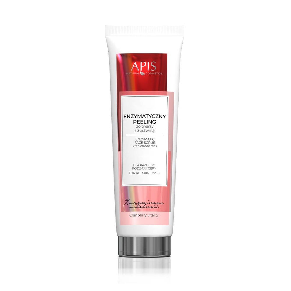 APIS CRANBERRY VITALITY, Enzymatisches Gesichtspeeling mit Cranberry - 100 ml