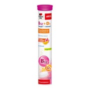 Produktabbildung: Doppelherz Vitamin B12 + D3 15 St