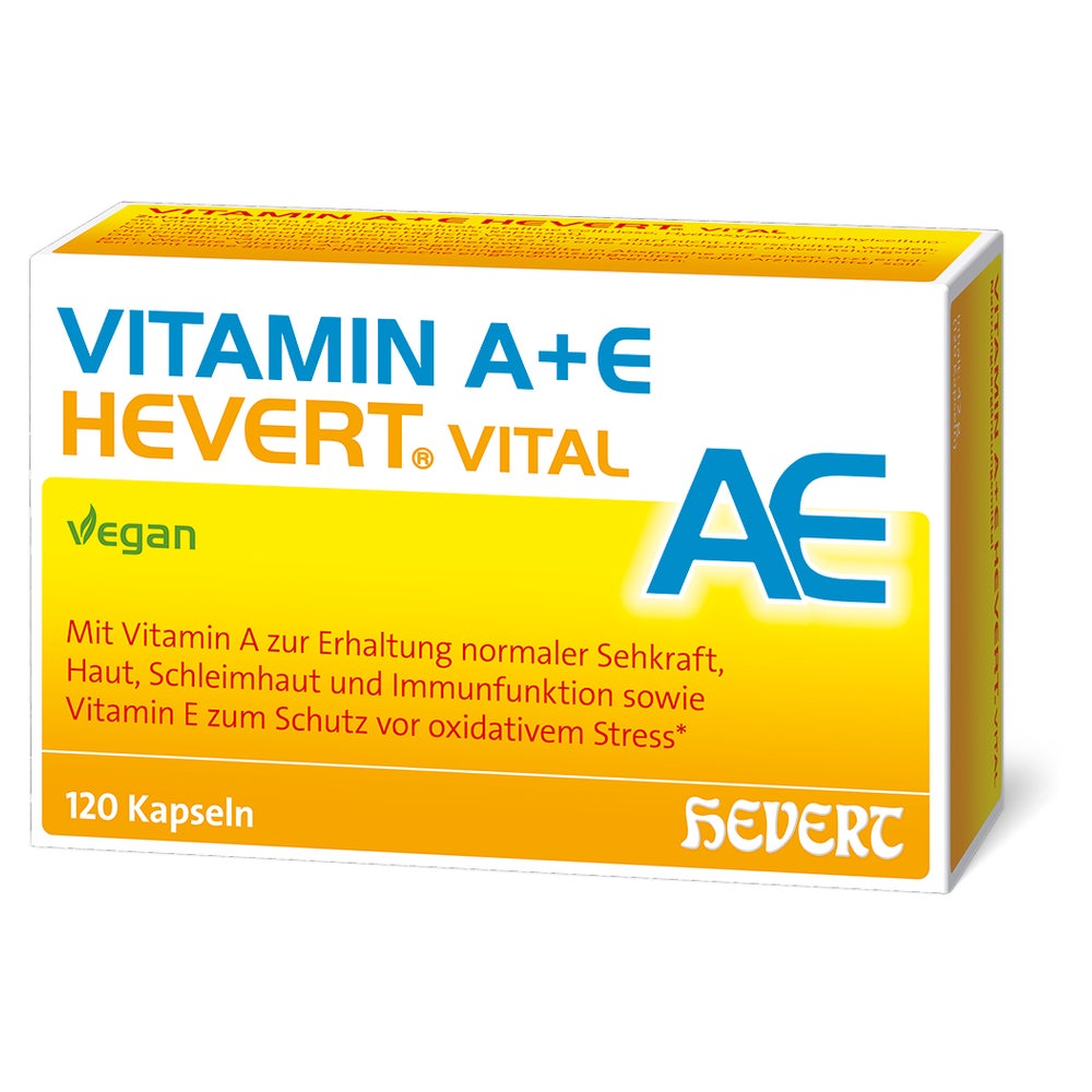 Vitamin A + E Hevert Vital Kapseln 120 St