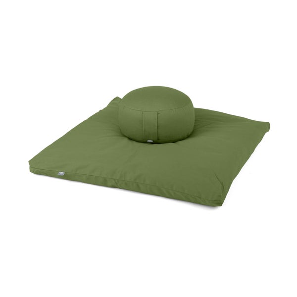 bodhi Medi-Set ECO: Meditationskissen RONDO + ZABUTON 1 St