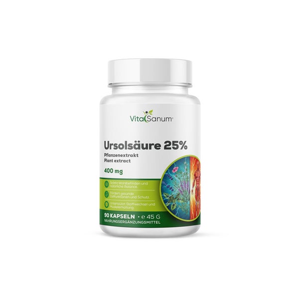 VitaSanum®- Ursolsäure 25 % aus Rosmarinus officinalis  St