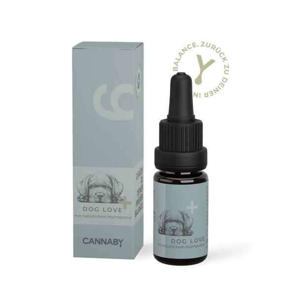 CANNABY Premuim CBD Öl 6% für Hunde Breitspektrum 10 ml