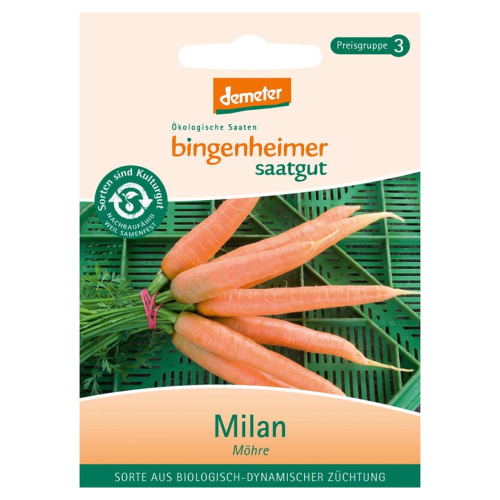Bingenheimer Saatgut - Karotten Milan