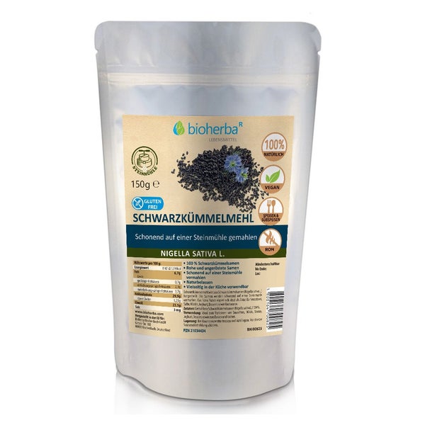 Bioherba Schwarzkümmelmehl 150 g
