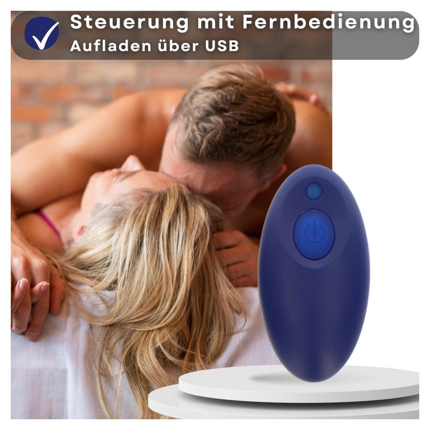analdildo mit fernbedienung Hueman - Klopfender Analplug main image 0