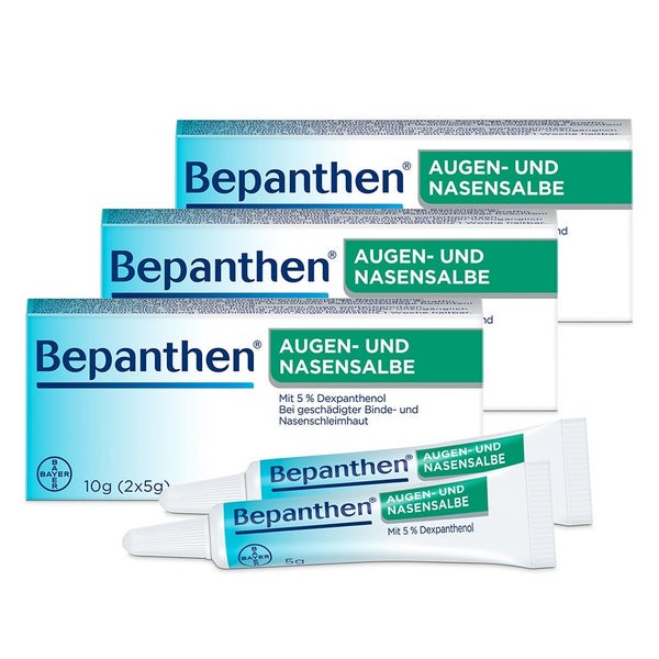 Bepanthen Augen- u. Nasensalbe 3X10 g