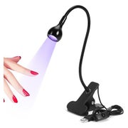 UNIQ Mini UV/LED Nagellampe für Gel-Nagellack - Schwarz