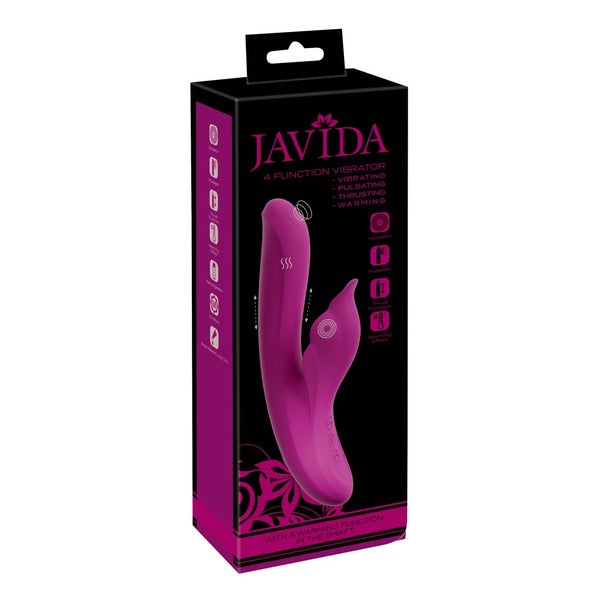 JAVIDA - Rabbitvibrator mit 4 Funktionen 1 St