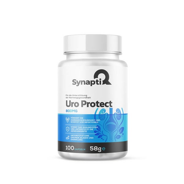 SynaptiQ® - Uro Protect – Unterstützung der Harnwegsgesundheit 800 mg 100 Kapseln 100 St