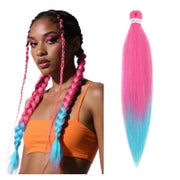 Braids Häkel Box Twist Ombre 66 CM (Pack of 1) Leuchtpink bi 1 St