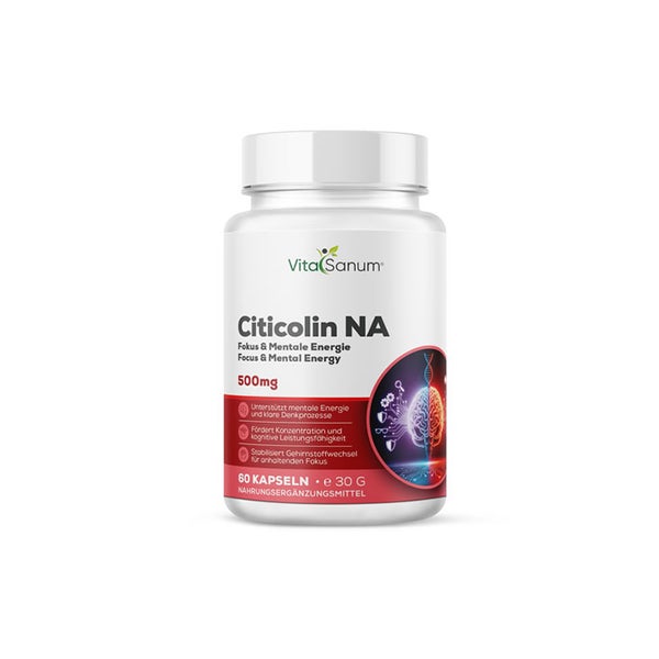 VitaSanum®- Citicolin NA 500 mg 60 Kapseln  St